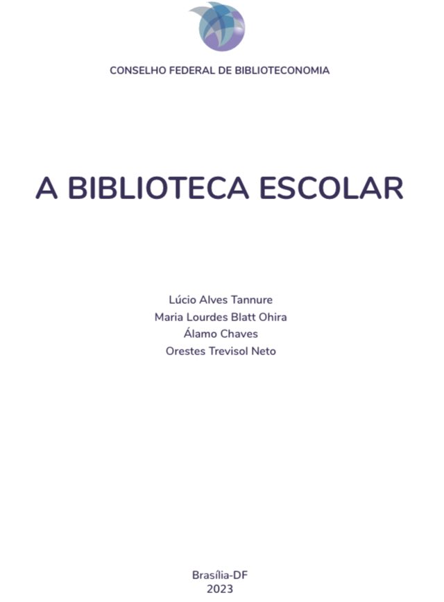 pedroisandretta's tweet photo. Cartilha Biblioteca escolar l Na cartilha “MODELO DE PROJETO DE LEI PARA CRIAÇÃO DO CARGO DE BIBLIOTECÁRIO(A)”. Um excelente guia para quem está começando nas bibliotecas Escolares!. Do CFB #Lei12244/2010 #BibliotecasEscolares #Guias #Cartilhas #CFB https://t.co/WXxIeo34CF https://t.co/GcRzj37KQh
