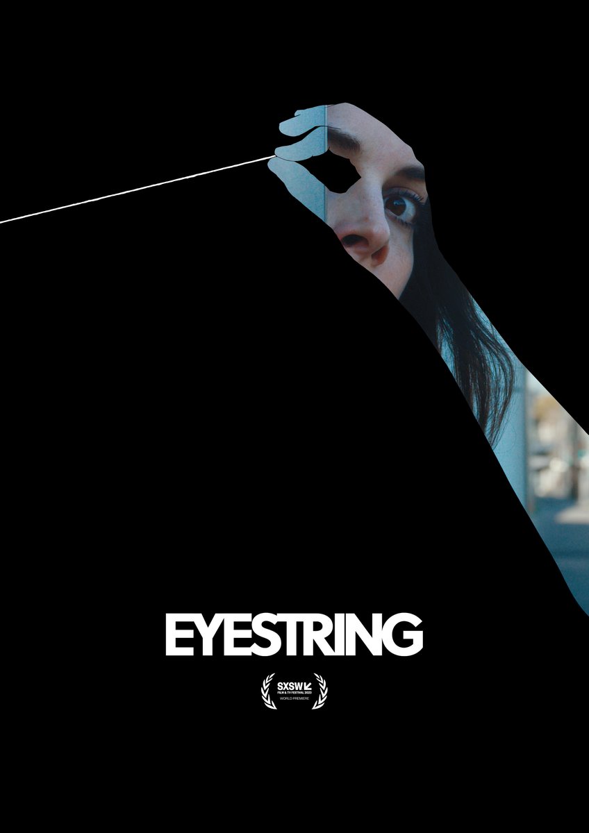 sxsw's tweet photo. The #SXSW 2023 Poster Design Jury Award goes to Eyestring designed by Javier Devitt! https://t.co/5i7zDwBBt2