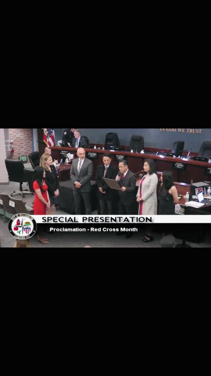 RNNguyener's tweet photo. Thank you #Westminster Mayor Chi Charlie Nguyen and Council Members for the special proclamation &amp; recognizing March as Red Cross Month. It was an honor to accept the proclamation on behalf of ⁦@RedCross⁩ ⁦@SoCal_RedCross⁩ with ⁦@FireyBeck⁩ Executive Director❤️ https://t.co/cB0Q1oYp2v