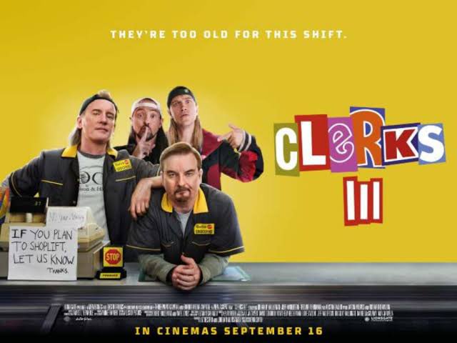 Watched #ClerksIII (2022) and it was a lot more emotional than I thought it would be. Less laughs, but I loved that it dealt with mortality. Loved that Kevin Smith injected his own heart attack into the story. Rosario Dawson’s stuff was the biggest gut punch in the movie.