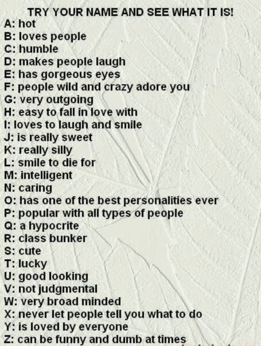 K:Really Silly
A:Hot
Y:Is loved by everyone 
A: Hot