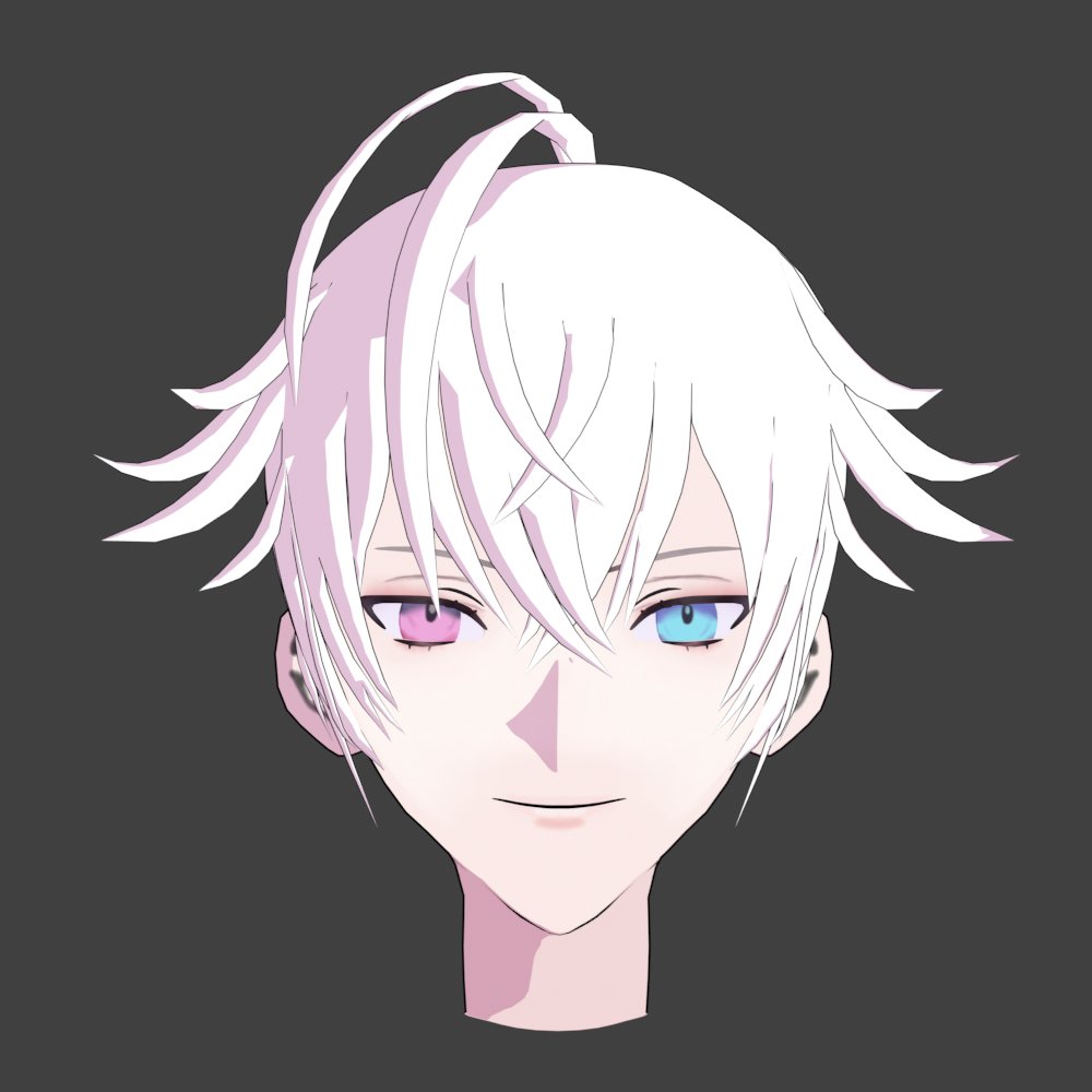 「wip - practicing how to make better face」|Haskのイラスト