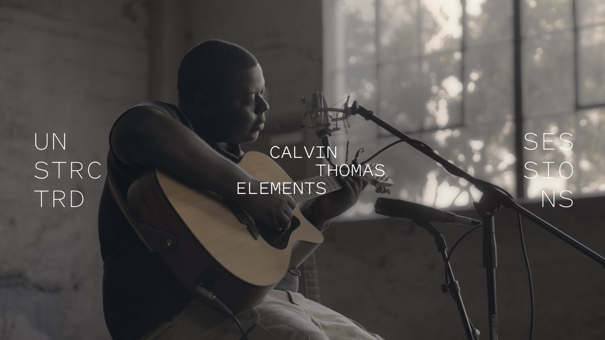 The first session we filmed of the day! I was still nervous that all the parts would come together neatly, but <a href="/calvinthomasmus/">Calvin Thomas</a> brightened the room with his original 'Elements'

youtu.be/oNUFL8-DLRM