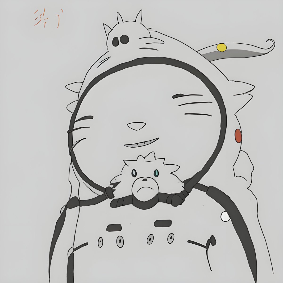 pyra_m1d's tweet image. Here is my #BuildAMorie submission.

This is an evolved form @CryptoMories