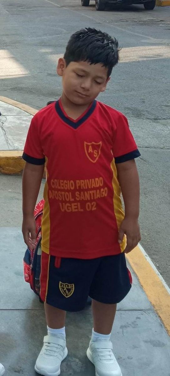 CchungaM10's tweet photo. @julianaoxenford Señora Juliana ayúdenos por favor se ha perdido un compañero del colegio de mi hijo se llama Cristopher Torres Sierra se le vio hace 2 horas en la calle Juan Solorzano cerca a su casa viste polo amarillo de Bob esponja un shorts crema y sandalias https://t.co/2csPzzgHB4