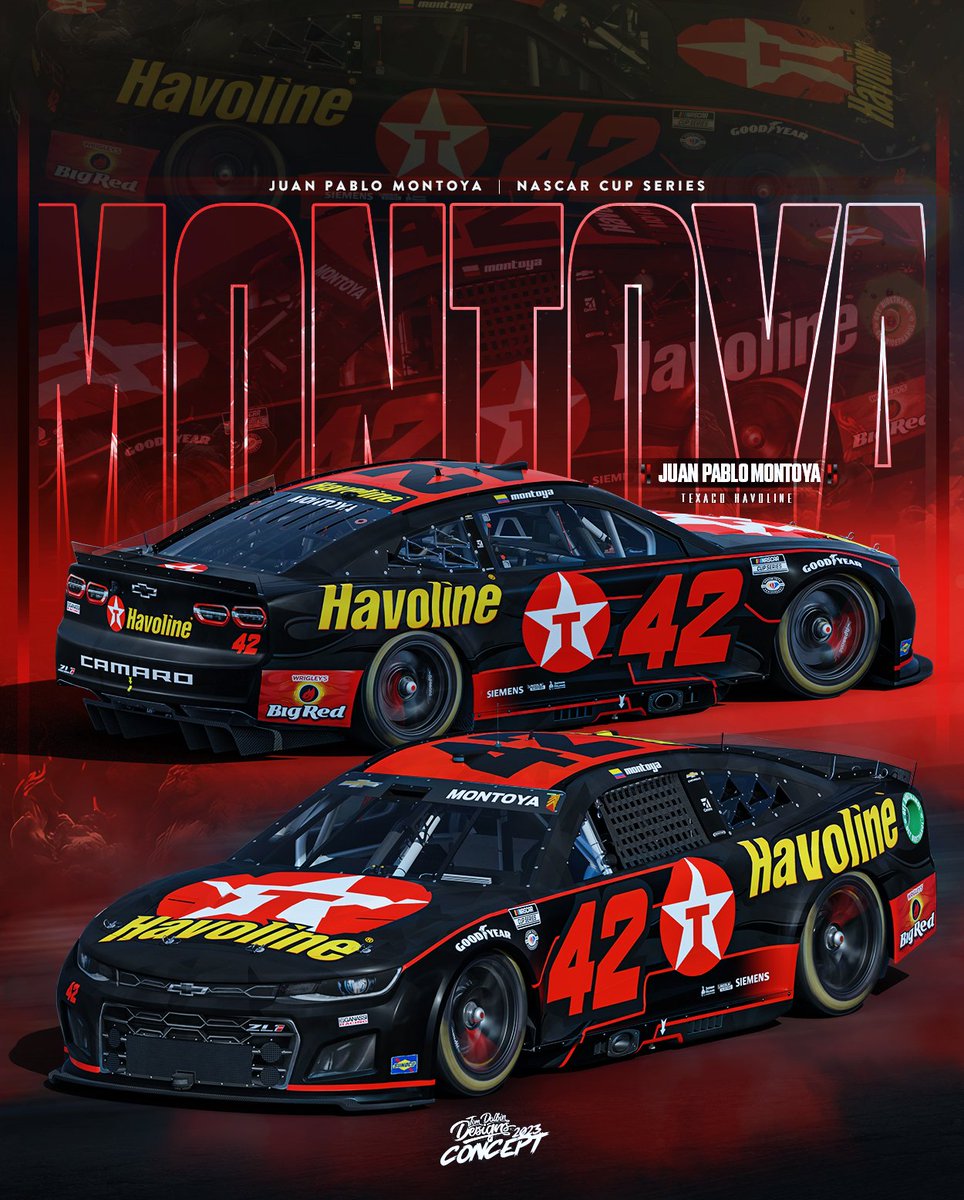 If only Ganassi/Montoya &amp; Texaco Havoline where still on the track today..

#fictionalconcept