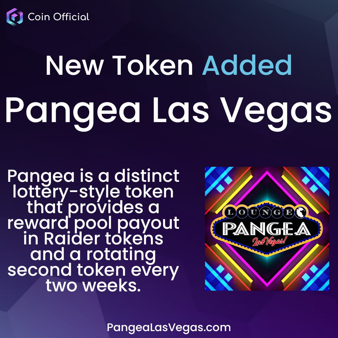 Introducing REWARDS for VOTING! 
Vote on the Pangea Las Vegas to enter drawing for 10x the amount of $votes used. 

Listing: coinofficial.io/PangeaLasVegas…

Rules: 
Ends: 3-16-23 6pm UTC.
Payout no greater than 10,000 $Vote.
Must hold at least 1 $Vote to qualify.

#Binance #Crypto #BTC