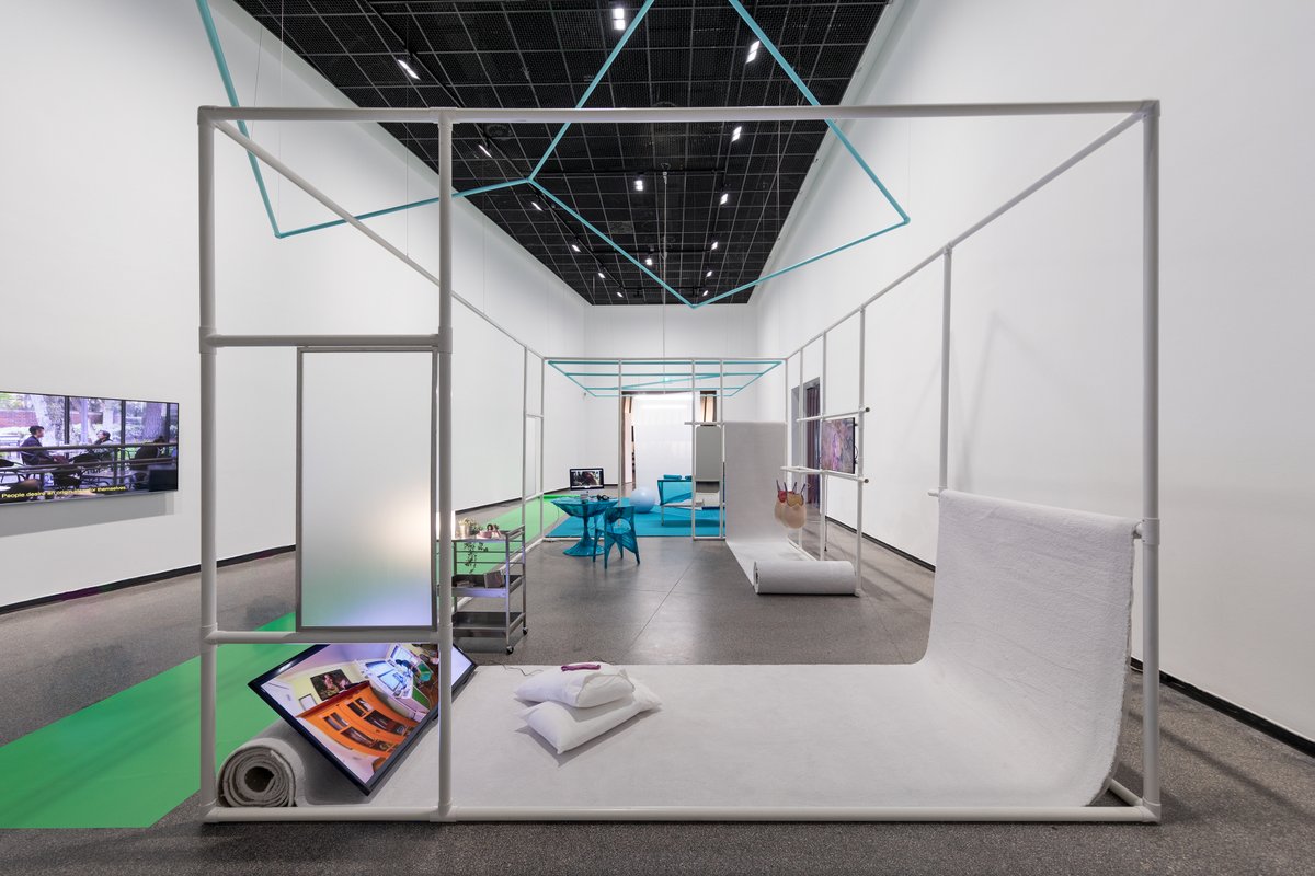 ACCA_melbourne's tweet photo. Join us for the final week of 'Data Relations' showing until Sunday 19 March 2023!
––––
Images: Machine Listening, After words 2022; Lauren Lee McCarthy, Surrogate 2022; LAUREN 2017–ongoing. All artworks: Installation view, ACCA. Courtesy the artists. Photographs: Andrew Curtis https://t.co/WMciACVAJw