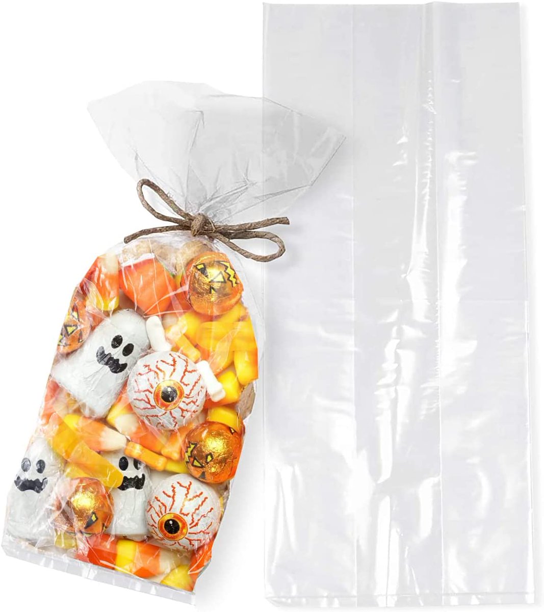 Our #Cookiebags are made from 100% virgin low-density polyethylene, safe for food contact. #Sidegussets expand to accommodate large or irregular-sized items. 
#Clearpolybags are resistant to impact, tear, and moisture. 
Great for storing a variety of baked goods.