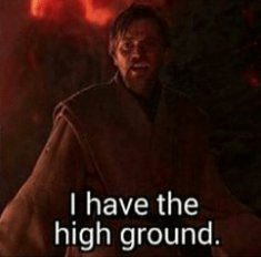 Megsytopolis's tweet photo. Turner Hayes: "...so we stick to the high ground." 

Me: 

#GothamKnights https://t.co/7RSHWBNzRa