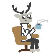 Kakukaku Shikajika, an urbane stag, is the mascot for Daihatsu Motors. 