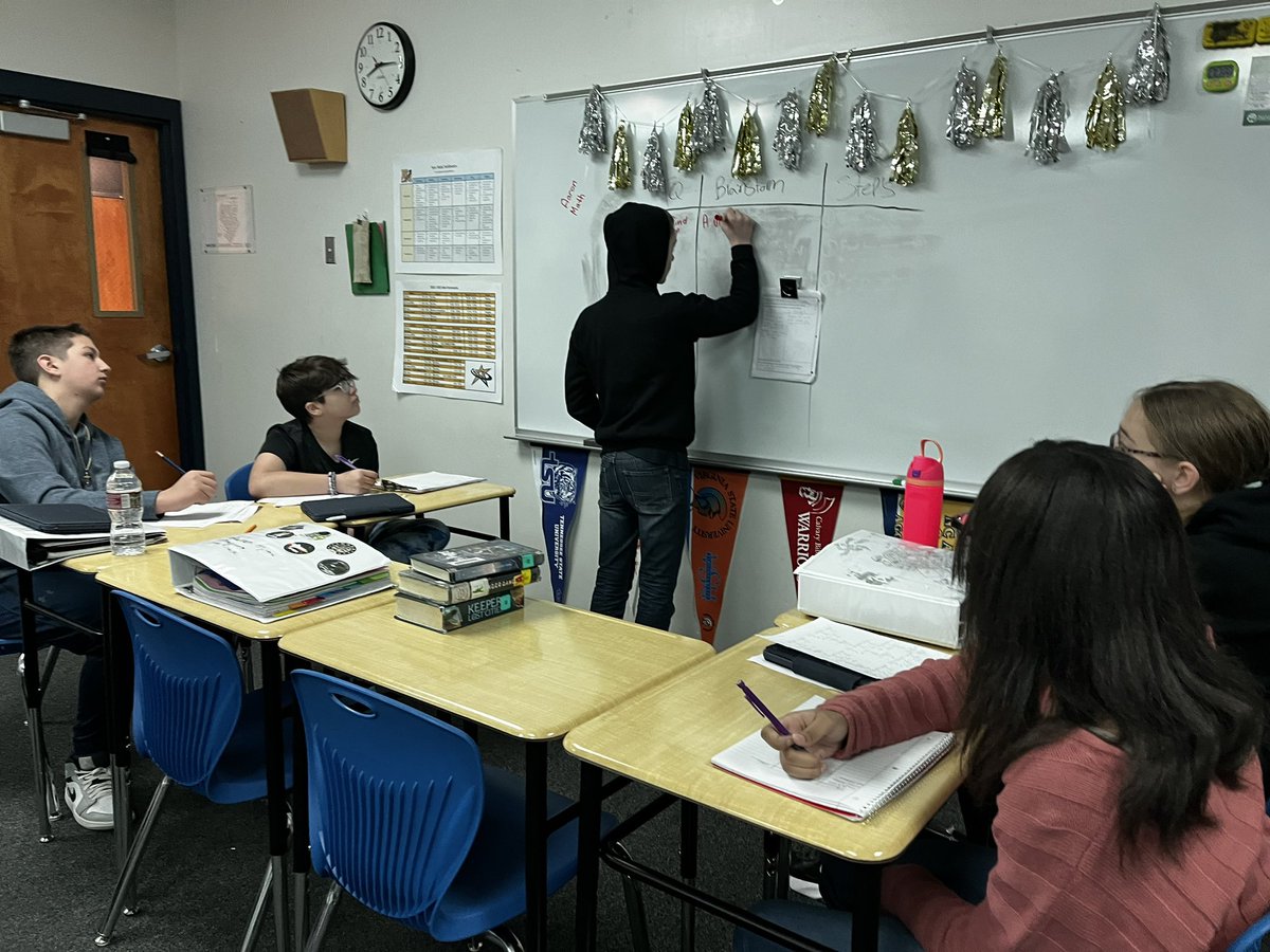 mitsinessa's tweet photo. You’d never guess that both @AVID4College Elective teachers @NMMSNorthstars are new this year! Their tutorial groups are running so well! https://t.co/L4Y5L9sW8O