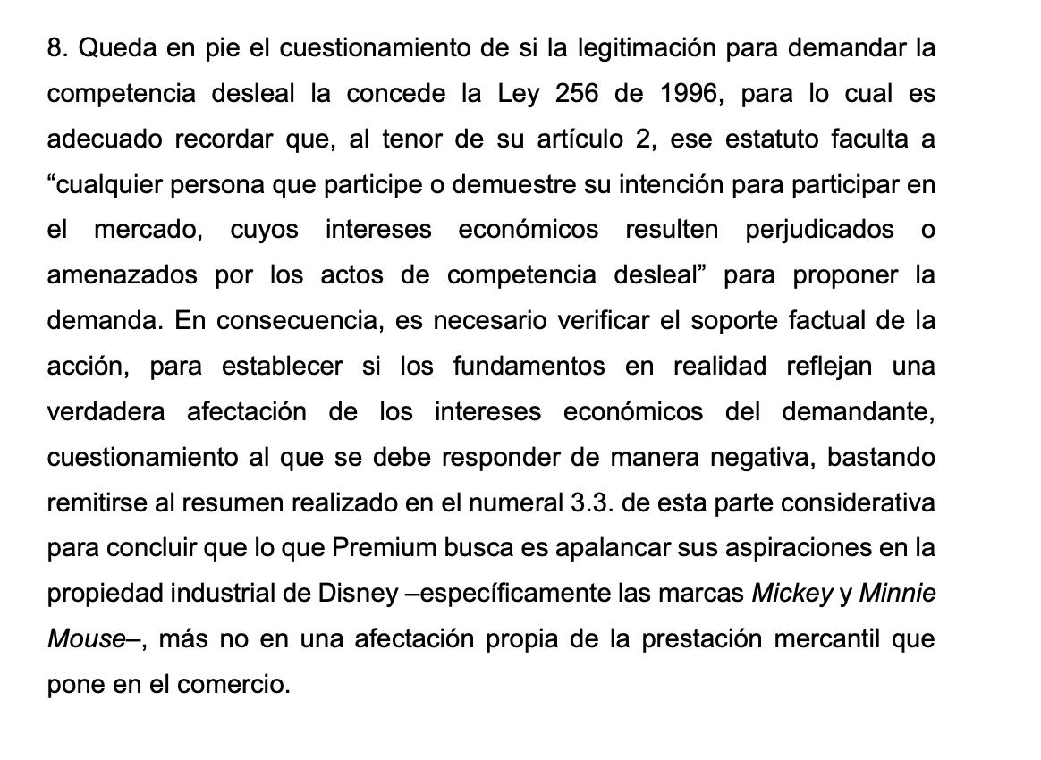ghuertasp's tweet photo. Legitimación del licenciatario (de marca) para interponer acción de competencia desleal vinculada a la propiedad industrial ⬇️ https://t.co/DKplyLvGzA https://t.co/l78vOjxxWW