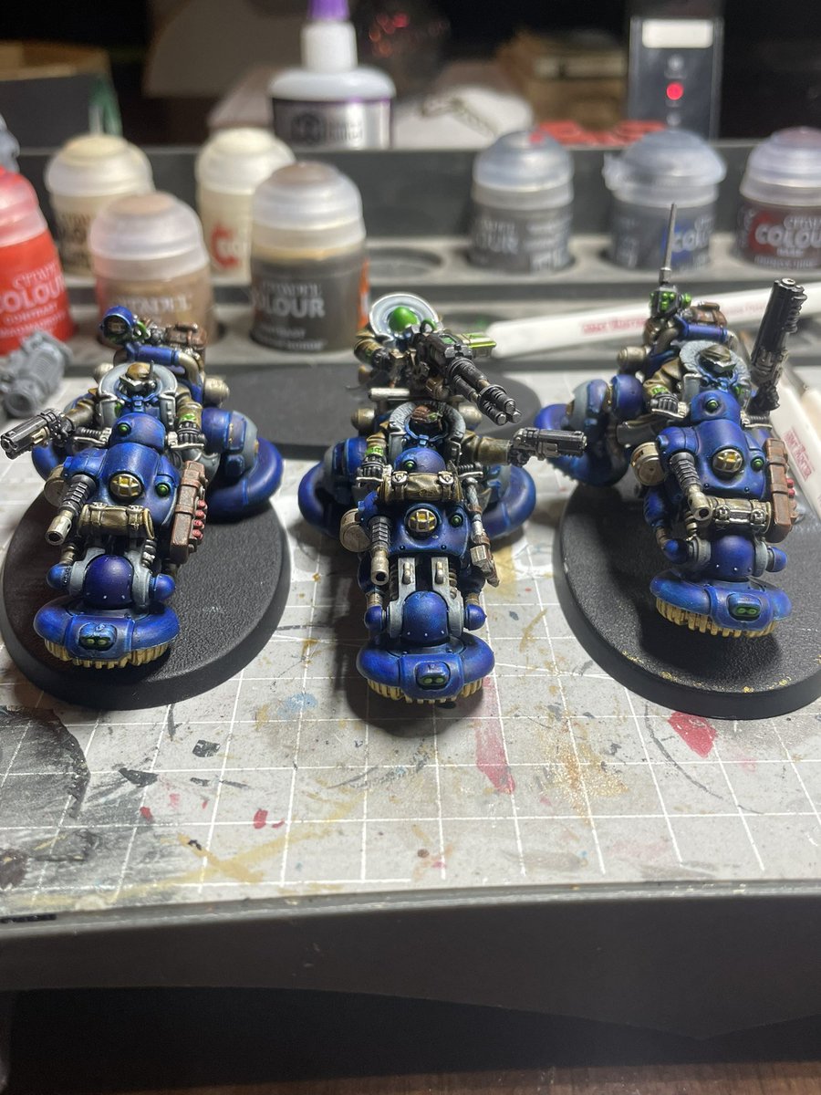 Velak_Paints's tweet photo. @MiniApothecary Finished the Votaan Bikes and started working on my legion contemptor! https://t.co/bLCAKIdmg0