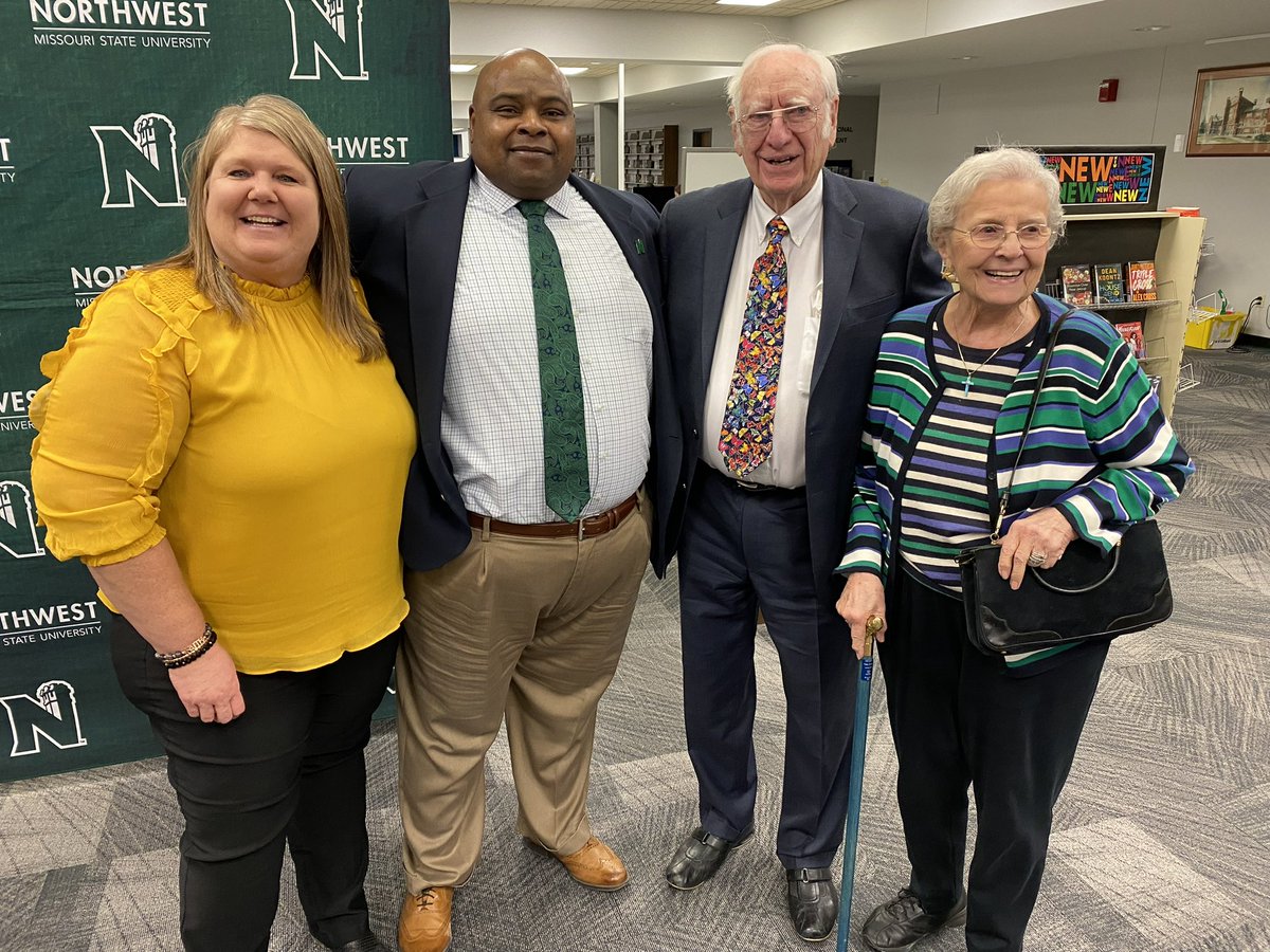 cgreen9475's tweet photo. Great to celebrate the 40th Anniversary of the BD Owens Library with Dr. Owens and his wife Sue. https://t.co/2O4St0VWah