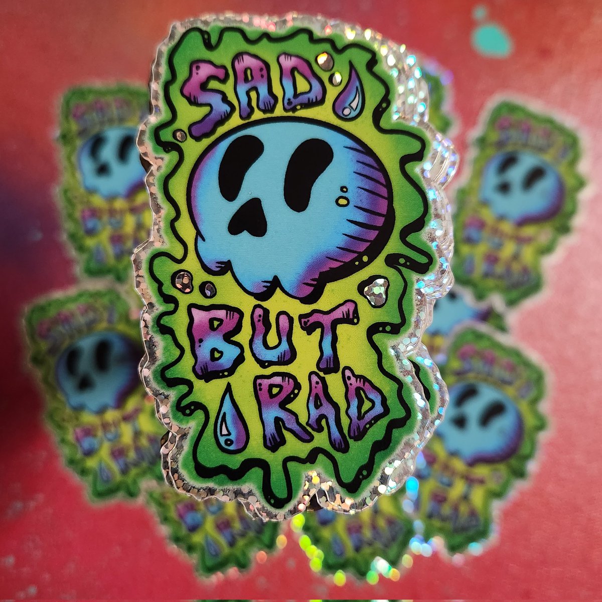thisguydoesart's tweet photo. New sticker in the shoppy shop. Linky in Bio
.
.
.
#heythisguydoesart #stickers #sticker #stickershop #skull #skulls #sad #rad #sadbutrad #mensmentalhealth #mentalhealth #mentalhealthawareness #drawing #illustration #glitter https://t.co/lWKGMESwlY