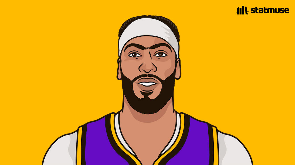 Lakers are 8-1 when AD has a 30/15 game.