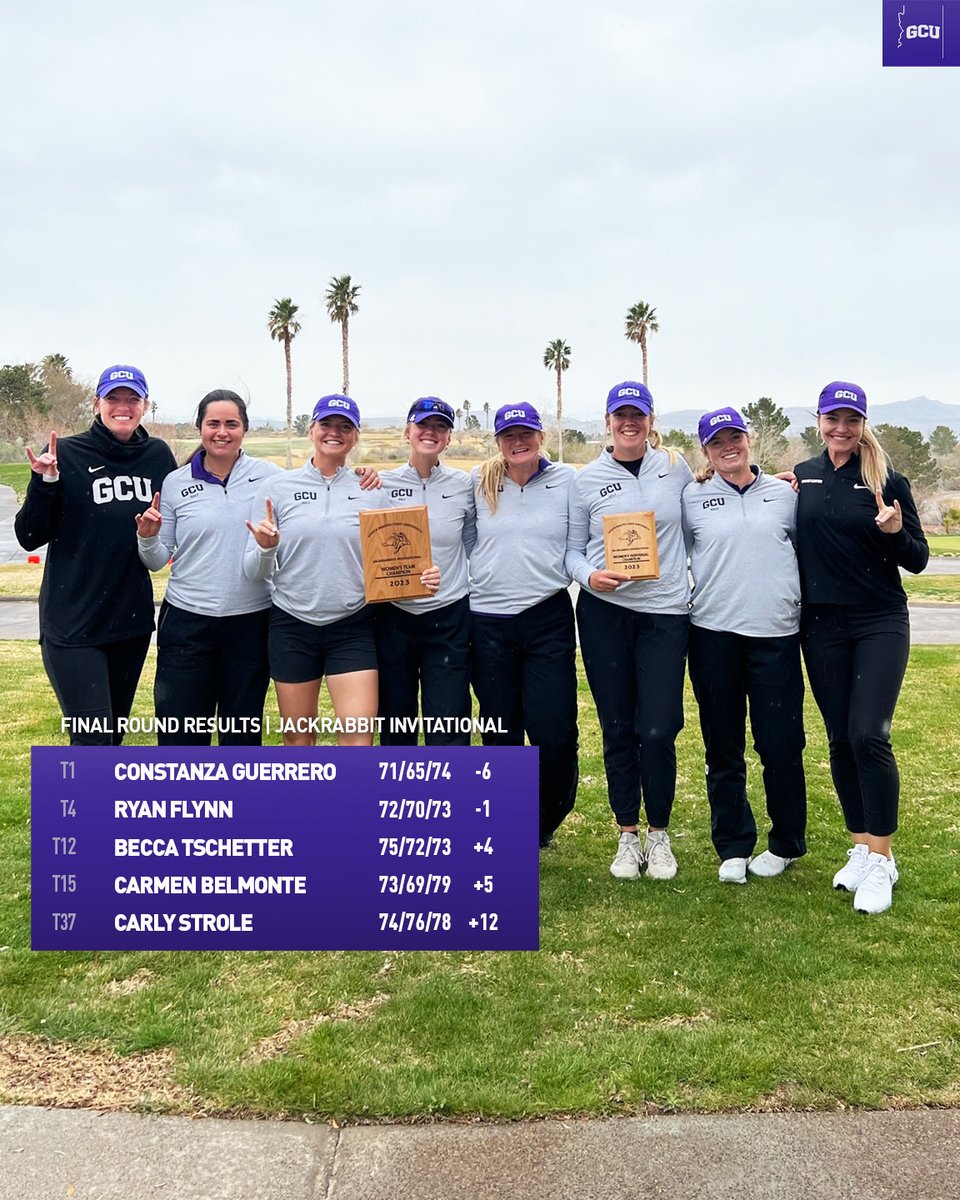 GCU Women's Golf tweet media
