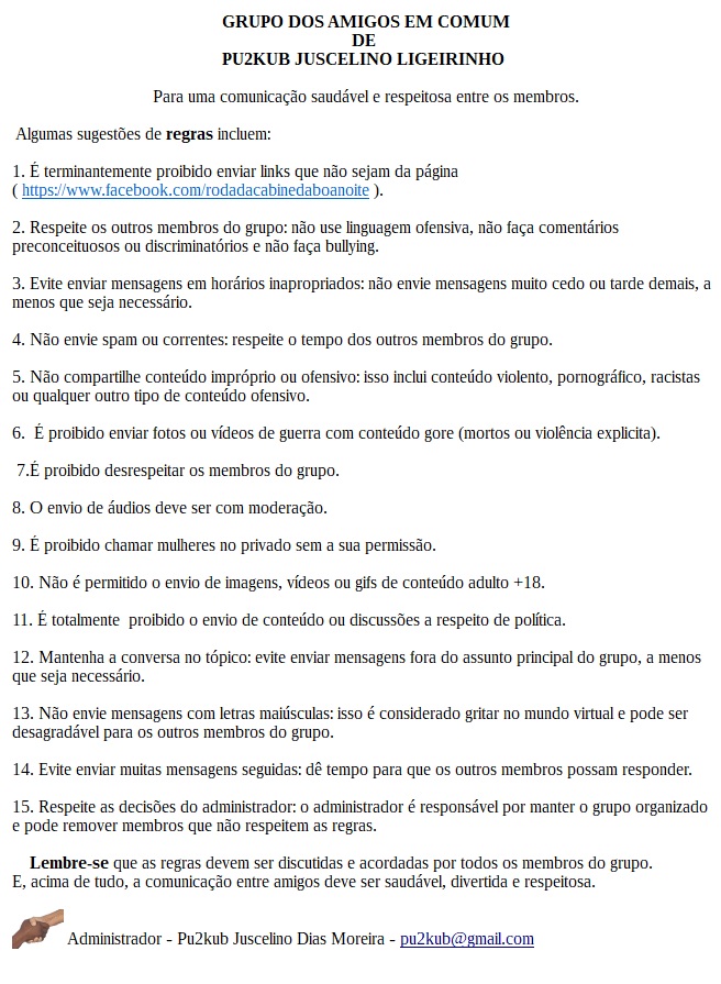 RCBN - RODADA CABINE DA BOA NOITE PU2KUB JUSCELINO (@RCBNPU2KUB) / X