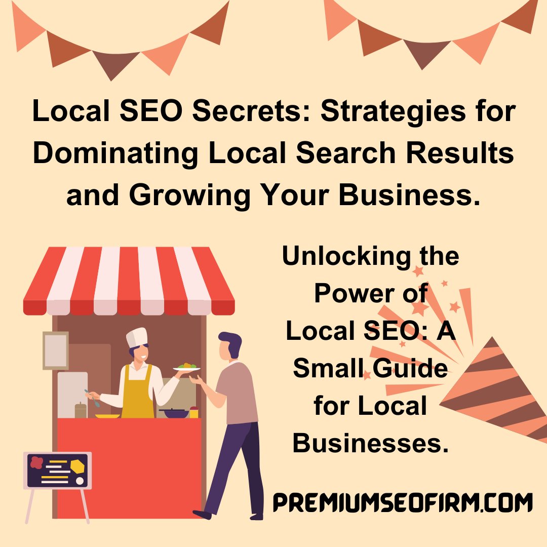 PremiumSEOFirm's tweet photo. Boosting Your Online Visibility: The Importance of Local SEO for Local Businesses.
https://t.co/TB5S4P51jD
#premiumseofirm #LocalSEO #OnlinePresence #TargetedTraffic #PayinCustomers #GoogleMyBusiness #LocalBacklinks #LocalKeywords #GrowYourBusiness #StandOutFromCompetition https://t.co/okOeB10Dye