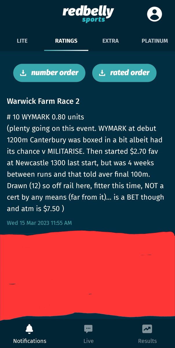 One part of our strategy in Race 2 Warwick  Farm today
.
