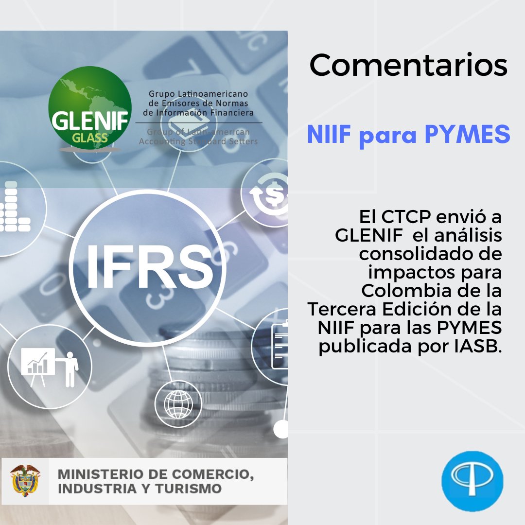 CTCP_'s tweet photo. https://t.co/PqmmowYmid

#CTCP #NIIFPYMES ##GLENIF #IASB #CONTABILIDAD https://t.co/M3fPhBDQ2q