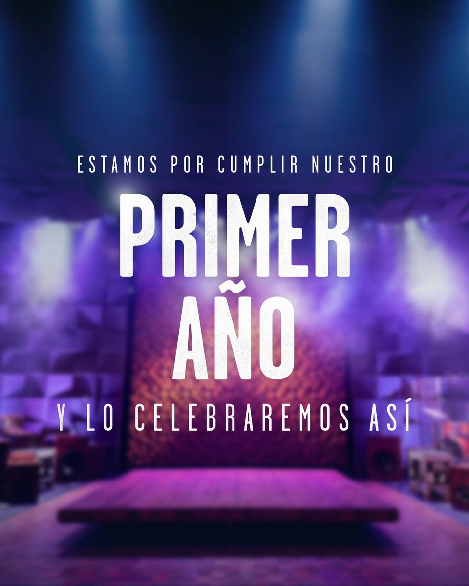 sietevecesadios's tweet photo. ¡No podemos creerlo! Este 18 de marzo cumplimos un año de funciones. ¡UN AÑO! Y lo celebraremos todo el fin de semana. #sietevecesadios https://t.co/fUsowZSApI