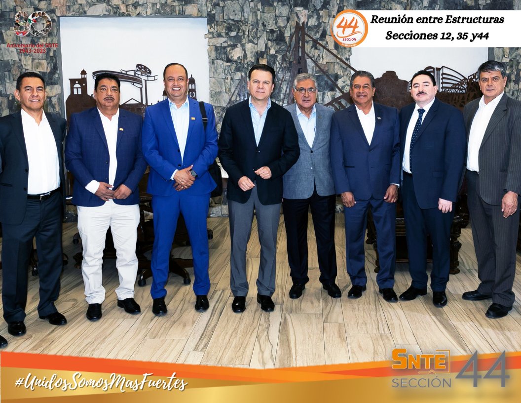 Seccion44SNTE's tweet photo. #SNTESeccion44🟠
#44Durango🦂
#UnidosSomosMasFuertes

Reunión de Dirigencia y la Base de las Secciones 12, 35, 44, con el Mtro. Alfonso Cepeda Salas, Srio. Gral. del CEN del SNTE.

Más de 1,100 maestras y maestros de las Secciones 12, 35 y 44 refrendan su identidad sindical https://t.co/KHV1Q3MUgX