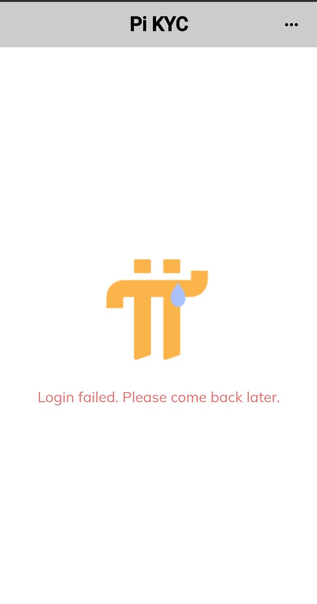 jatingupta0003's tweet photo. "🚨Attention all #PiNetwork users! Are you struggling with Pi KYC after the mass enablement?🤔 Drop an 'Agree' in the comments if you're experiencing the same issue. Let's come together and find a solution!🤝 #PiKYC  #PiNetwork #piavengerbanker"
@Bronafide https://t.co/rMTYC3hZET
