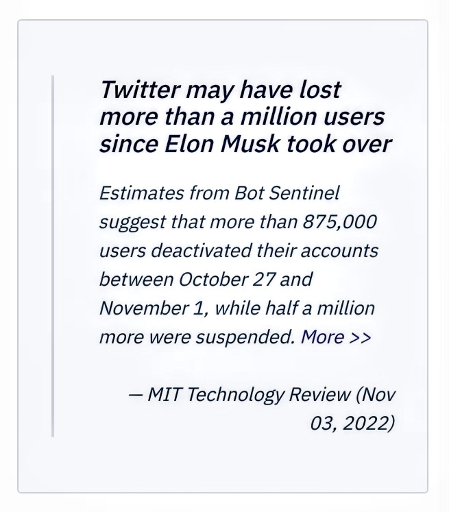 TheTamarDick's tweet image. Talk about shooting yourself in the foot...

READ MORE: technologyreview.com/2022/11/03/106… #BlockElonMusk #ToxicTwitter #TwitterPoisoning