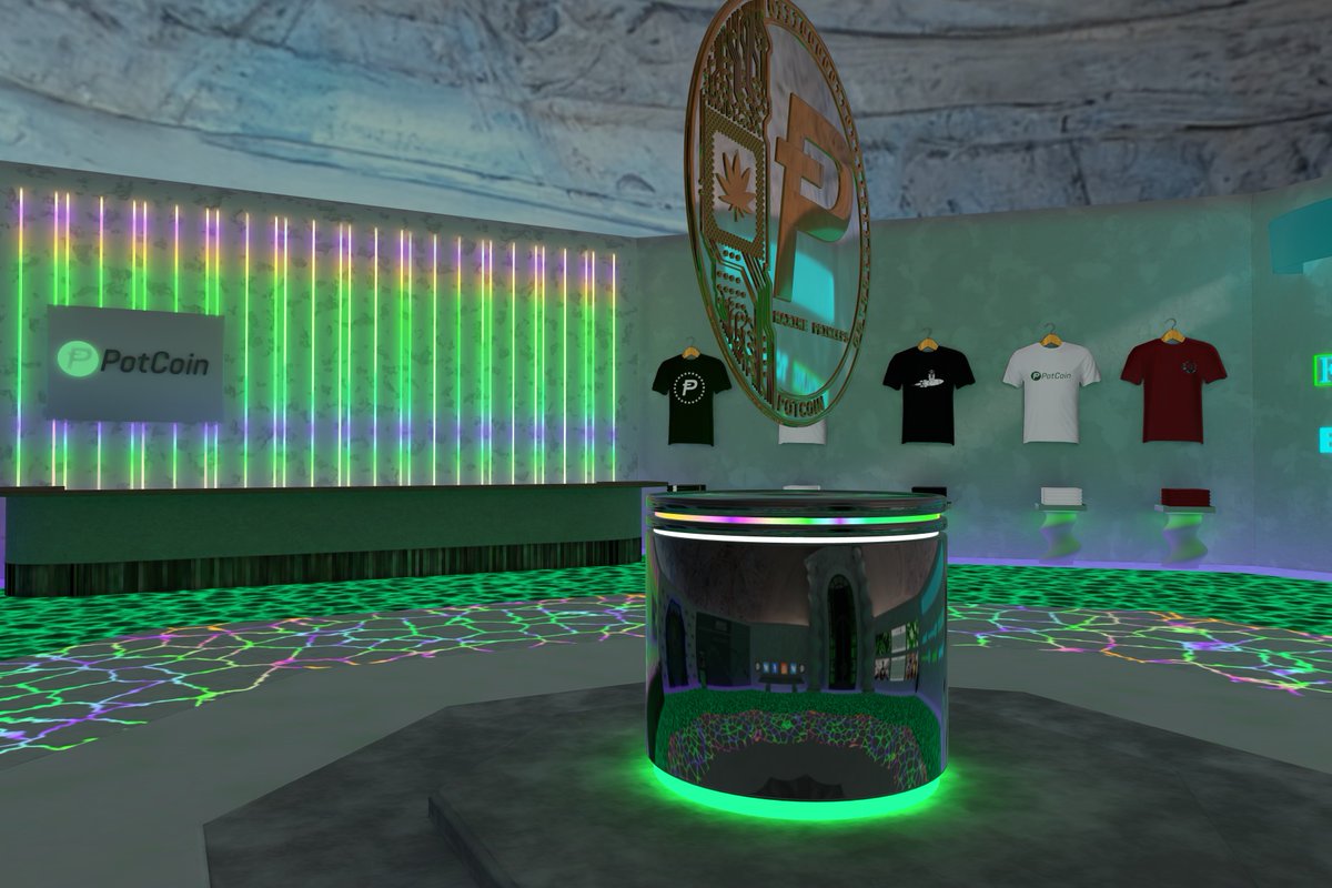 Tuesday Three.JS Trivia Day:

We got a trivia question for you. Does this scene use bloom? Let us know what you think. 
muse.place/potcoin a website created by 
<a href="/LSD_Tripp/">LSD Tripp</a>

#threejs #webgl #museplace