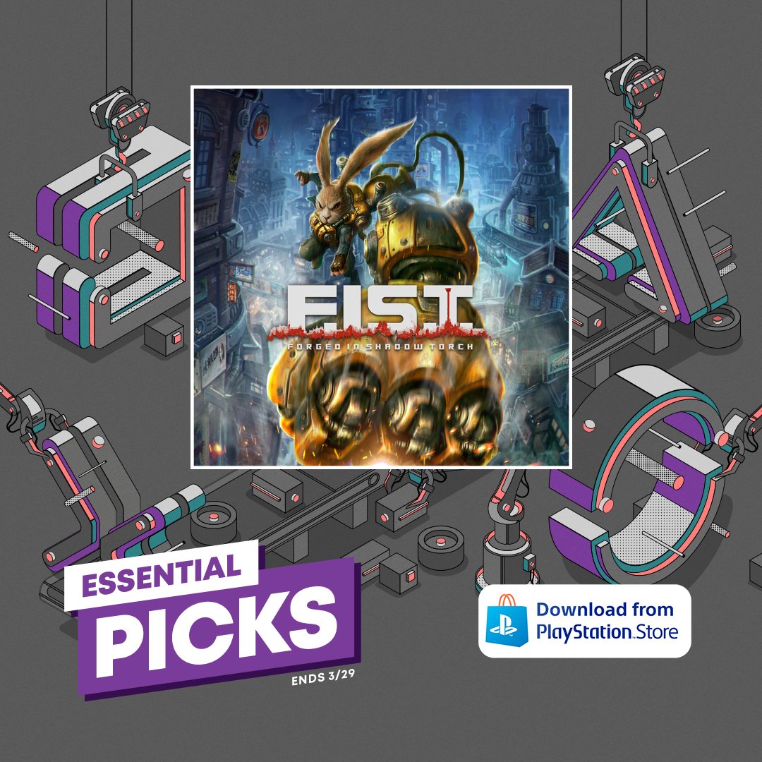 Essential Picks is now ON! Enjoy a 40% + 10% off on PlayStation Store, fight your way through the iron dogs!