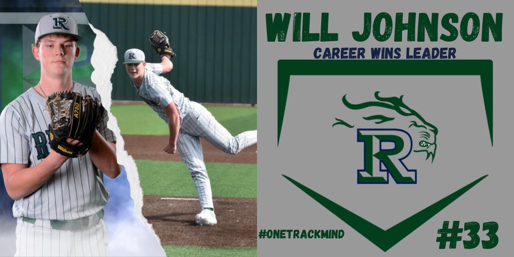 🚨NEW SCHOOL RECORD🚨

And with that win, <a href="/Will_Johnson40/">Will Johnson</a> is the new Career Leader in Wins at Reedy! Looking forward to many more!

#OneTrackMind #206
#RHSRoar #TakePrideInThePride