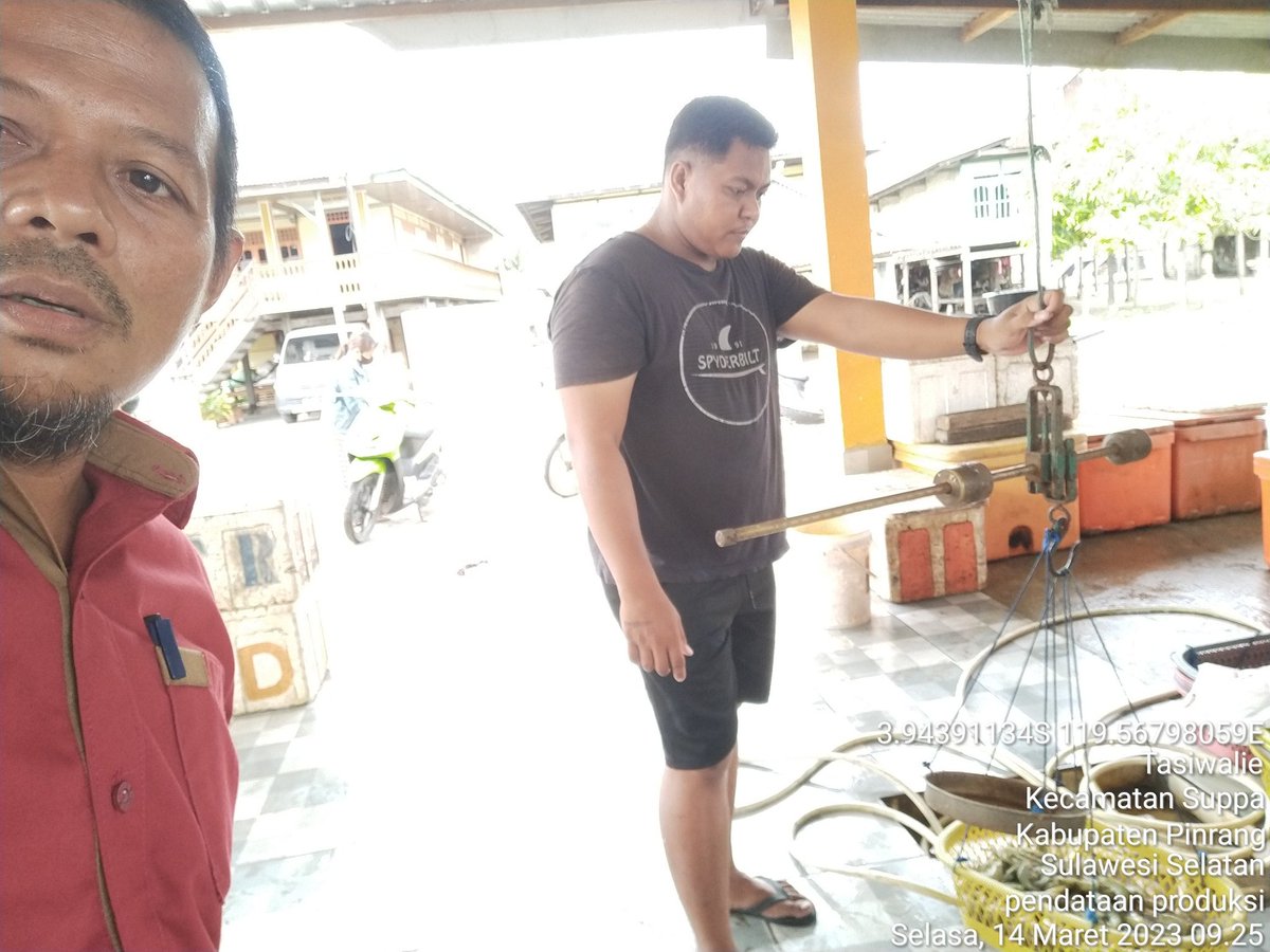 MuzakkirJalil's tweet photo. Selasa, 14 Maret 2023
Muzakkir Jalil, S.Pi, luhkan Kab. Pinrang melaporkan pembelian/pengumpul udang vanamei di U.S Al Fahri pertanggal 14 Maret 2023 sebanyak 1.5 ton dgn harga Rp 45.000 - 85.000
#Suppa
#pinrang
#luhlapor
#GiatLuhkanSatminkalMaros
@puslatluhkp 
@brsdm_kp https://t.co/PKUboAOtb6