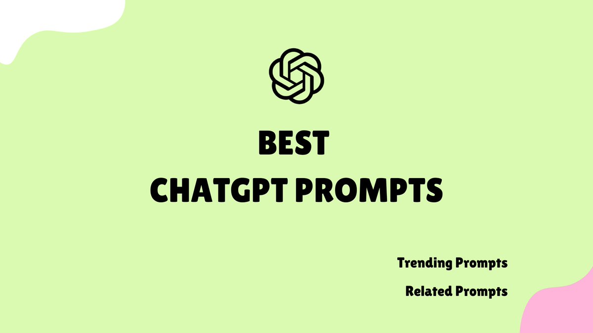 DataFit_AI's tweet image. Best ChatGPT Prompts
👉 You will find many best prompt templates here: datafit.ai/top-chatgpt-pr…