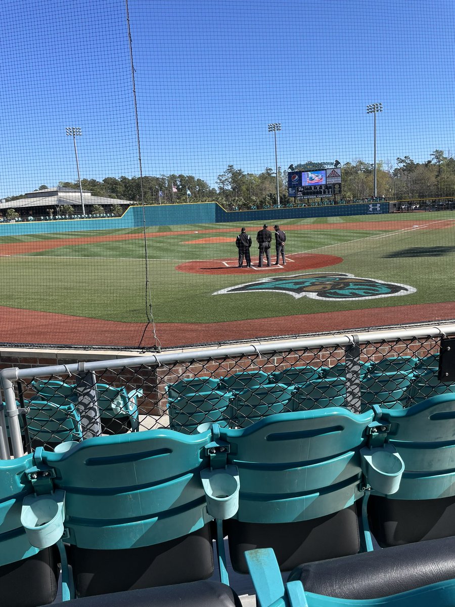 Had a great time at the <a href="/GoCamelsBSB/">Campbell Baseball</a> vs. <a href="/CoastalBaseball/">Coastal Carolina Baseball</a> game. <a href="/JHaire03/">Justin Haire</a> <a href="/KSchnall9/">Kevin Schnall</a>
