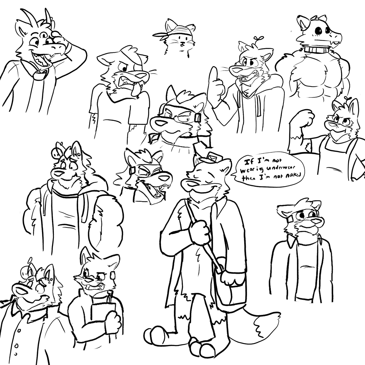 RuskeyDoodles's tweet photo. Haven't been drawing for a while so here's a bunch of doodles. https://t.co/RogkKWvHc9