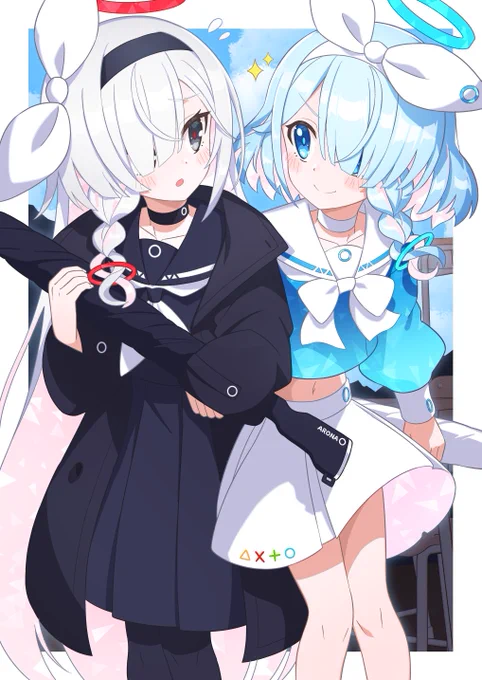 「どうしましたか、先輩…?」 #ブルアカ 