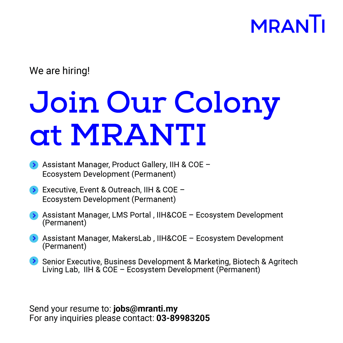 MRANTI tweet media