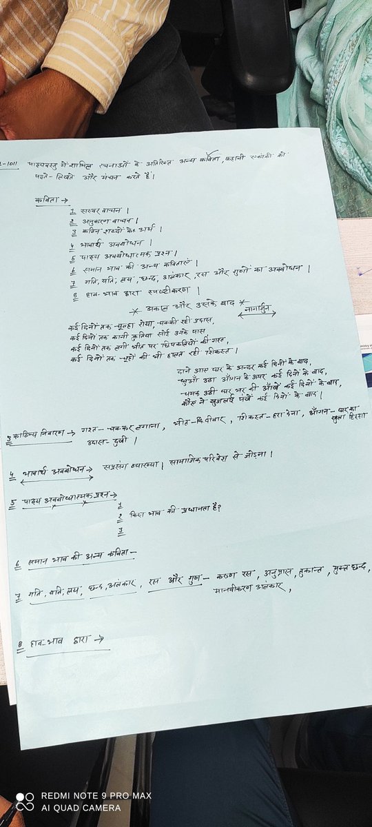 कौन हृदय ना चाहेगा ये मोती निज झोली में..... Wow movement from NAS workshop at @DIETRNDELHI ... #writingskill  By Pradeep sir from GBSSS Amalwas. 
@Dir_Education 
@PbpandeyB