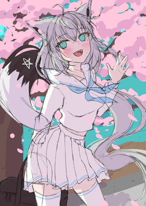 セーラー服フブちゃんラフ 
