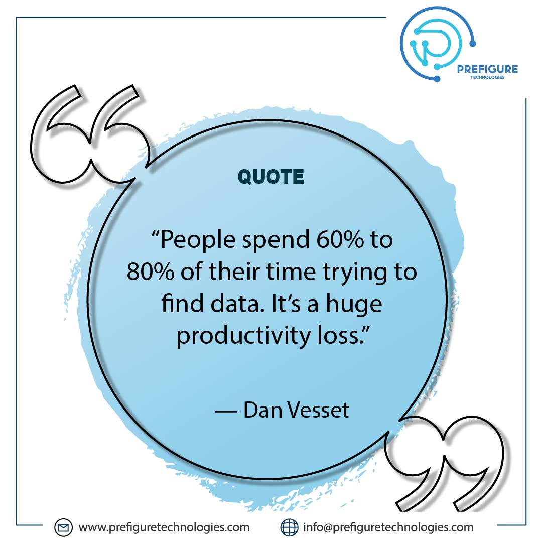 Vipuls2010's tweet image. People spend 60% to 80% of their time trying to find data. It’s a huge productivity loss.

— Dan Vesset,

#data #bigdata #dataanalytist #datascientist