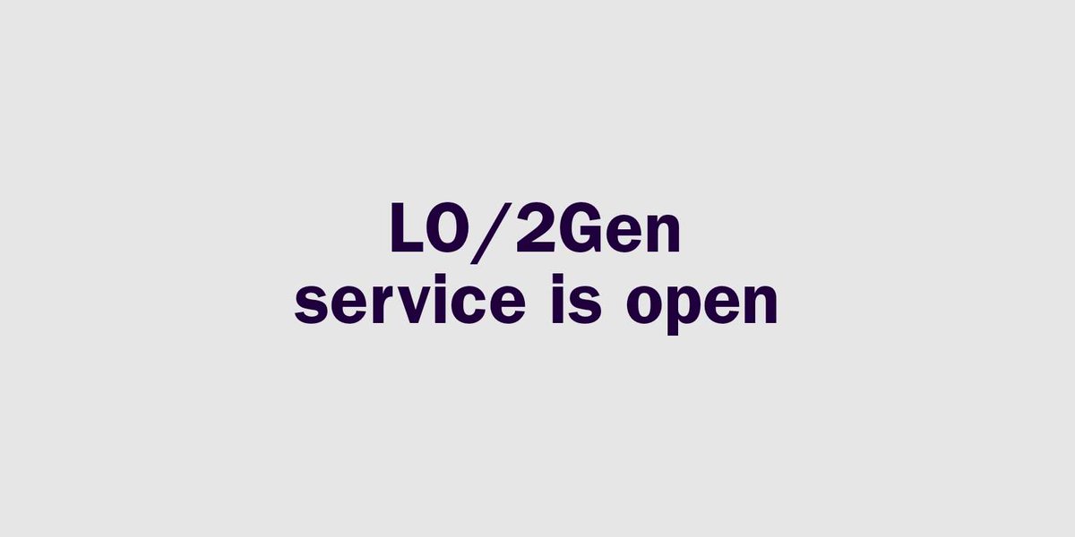 ElCartho's tweet image. Announcement from #KoedaAnimation

We have relaunched the LO/2GEN service for foreign companies.

Priority will be given to companies that request this service on a regular basis.

For more information, please contact us.

Open DM
