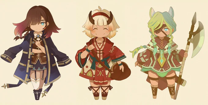 #三億アカウントの中から私を発掘してください 普段はファンタジー背景おおめです～ 