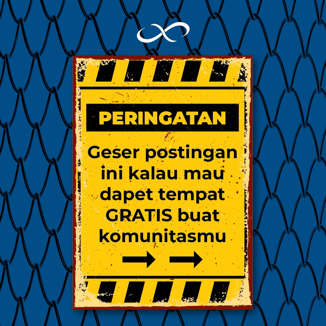 xperia_space's tweet image. [CALLING ALL COMMUNITY]
GRATIS tempat buat komunitasmu ngadain acara di Xperia Space🔥 Kamu bakal dapet area indoor yang luas dan ber-AC😎

Daftar sekarang, KUOTA TERBATAS⚠️

#XperiaSpace #CollaborativeSpace