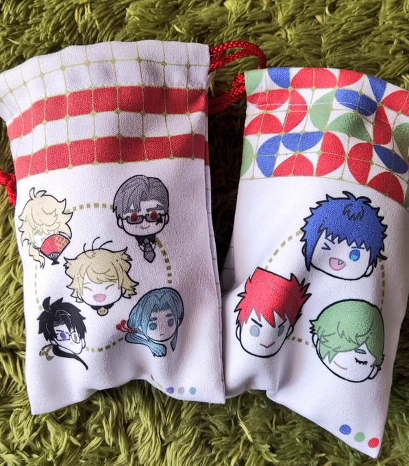 届いたーー!印刷きれいで可愛いー!おもち1つ分の大きさだよ! 