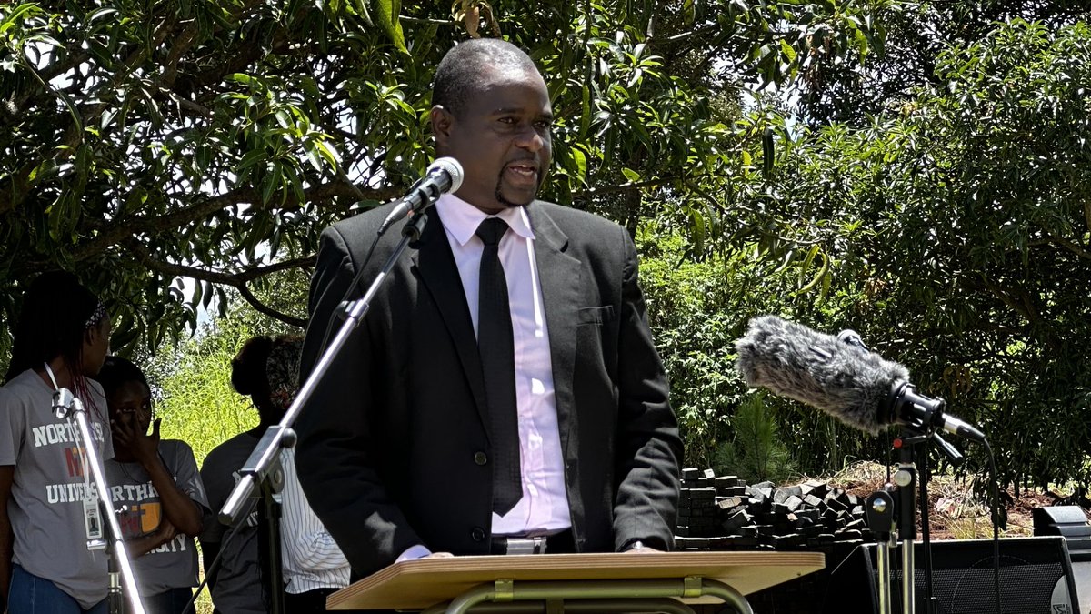 cgedu's tweet photo. Dr. Moffat Zimba, president of @Northrise@Uni and officials from the Education Authority emphasized the need for engineering skills as #Zambia continues to develop during the groundbreaking ceremony for the new engineering classroom building. https://t.co/gOvPyAeJiZ