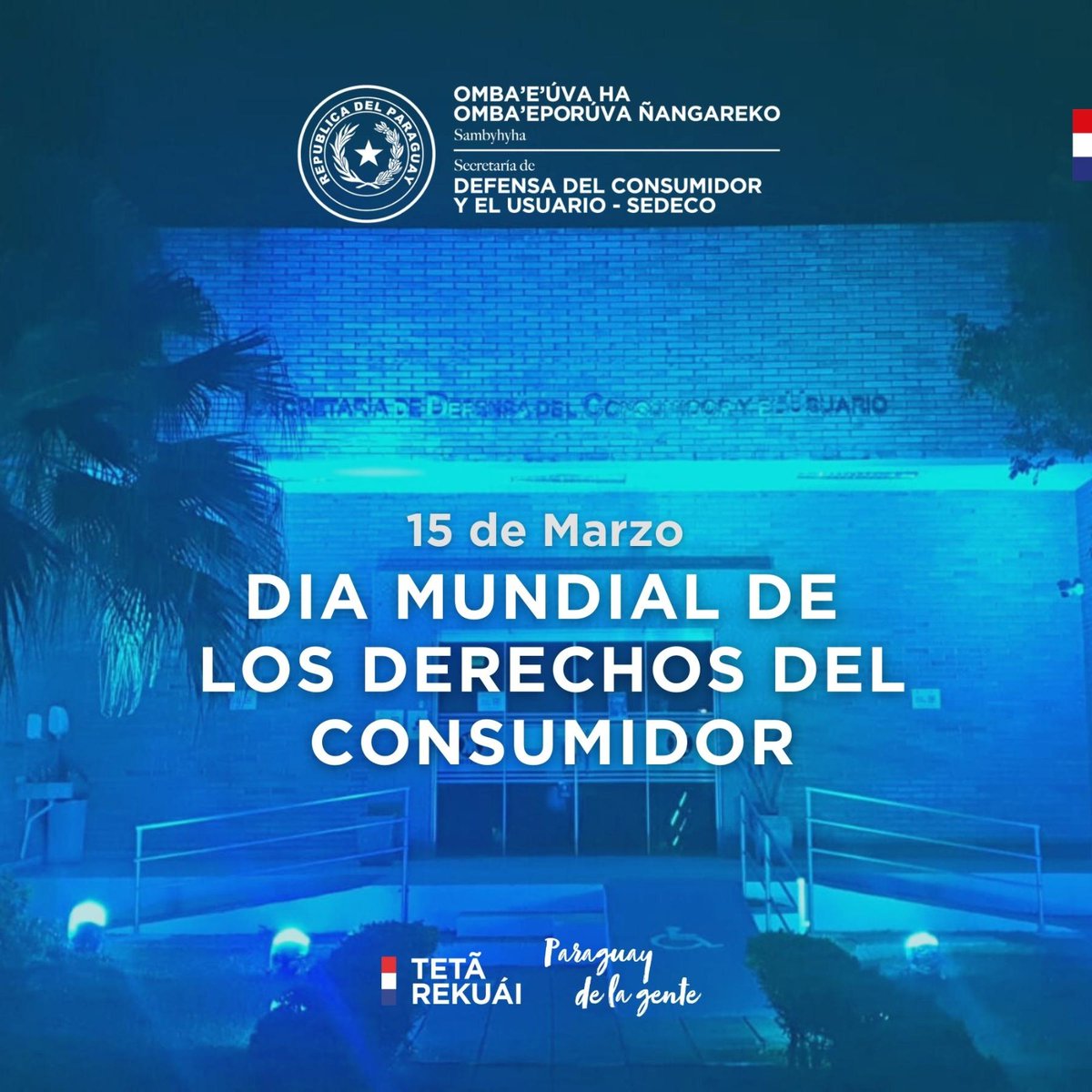 sedecopy's tweet photo. 🤝🌎 Hoy conmemoramos el Día Mundial de los Derechos del Consumidor.

✔️En 1.983 las Naciones Unidas estableció esta fecha como "Día Mundial de los Derechos del Consumidor". https://t.co/IpmjBIWFSU