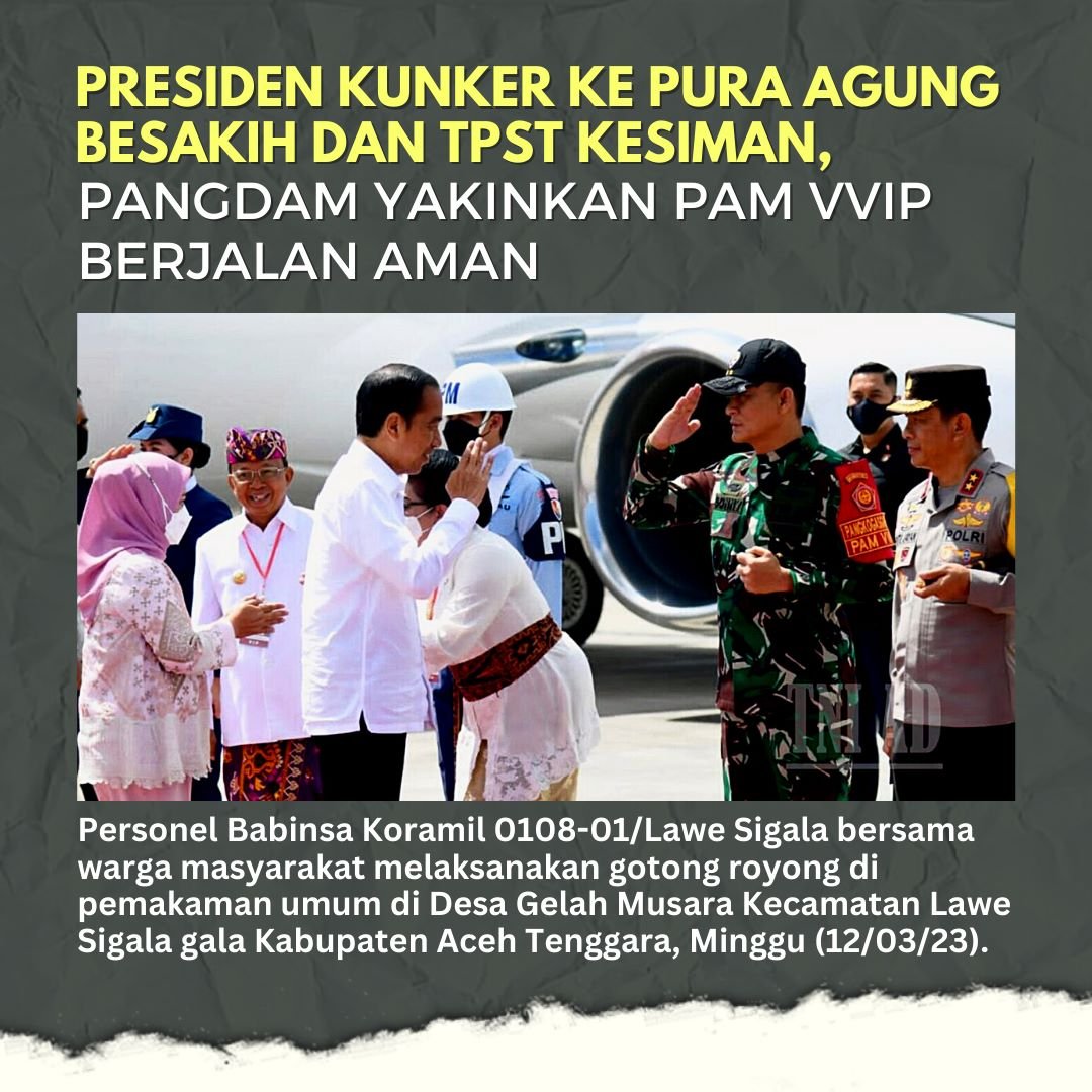 chandra_cndra's tweet photo. setelah Selesai acara di Pura Agung Besakih, Presiden RI bersama rombongan kembali menuju arah Denpasar, untuk  meresmikan Tempat Pengolahan Sampah Terpadu (TPST).

@Ngopibareng_DAR

Angkatan Darat Di Hati Rakyat
Kasad Dudung Abdurachman https://t.co/11zgLbtiTV