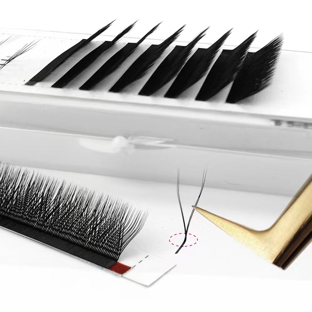 L curl YY lash extension

●YY lash extensions help you give a beautiful criss-cross look with ease. Simply pick them up like a premade fan and place them on the isolated natural lash. YY lashes give you a chance to offer a new and different strip lash look to your clients!
